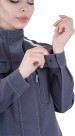 Куртка ТУРБО SAFETY летняя серая женская (минпромторг)