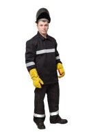 Костюм сварщика мужской летний КСв 118W 2 класс защиты (Минпромторг)